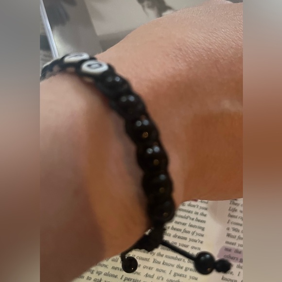 Handmade Taylor Swift The Tortured Poets Department Beaded Bracelet - Adjustable - Picture 5 of 7